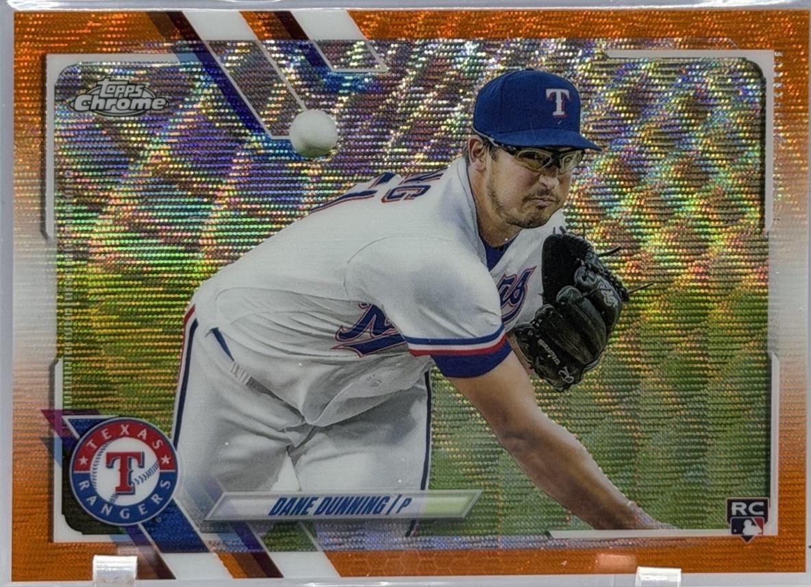 Dane Dunning [Orange Wave Refractor] #187