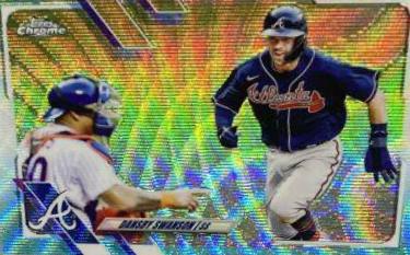 Dansby Swanson [Aqua Wave Refractor] #7