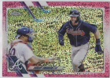 Dansby Swanson [Magenta Speckle Refractor] #7