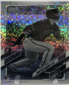 Daulton Varsho [Black & White Mini Diamond Refractor] #121