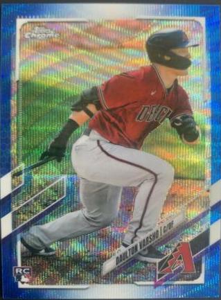 Daulton Varsho [Blue Wave Refractor] #121