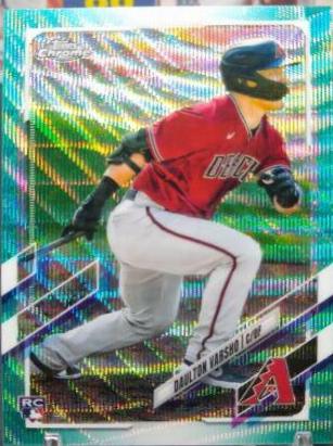 Daulton Varsho [Green Refractor] #121