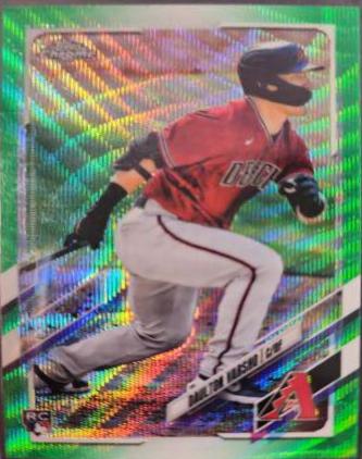 Daulton Varsho [Green Wave Refractor] #121