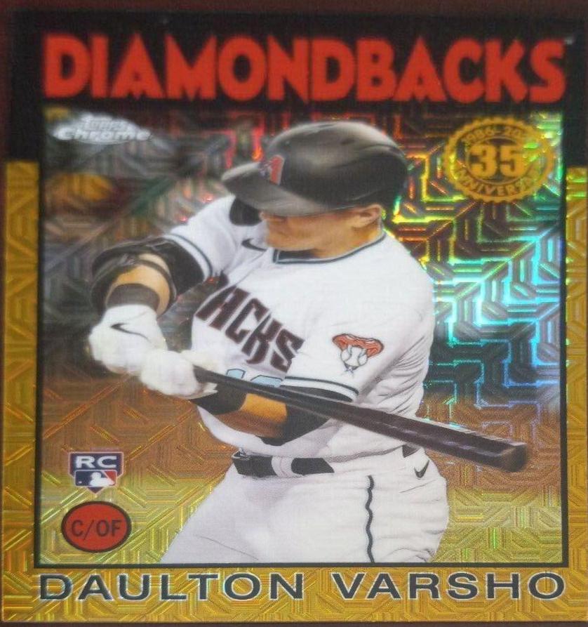 Daulton Varsho [Orange Refractor] #121