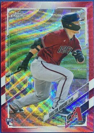 Daulton Varsho [Red Wave Refractor] #121