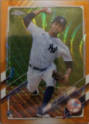 Deivi Garcia [Orange Wave Refractor] #85