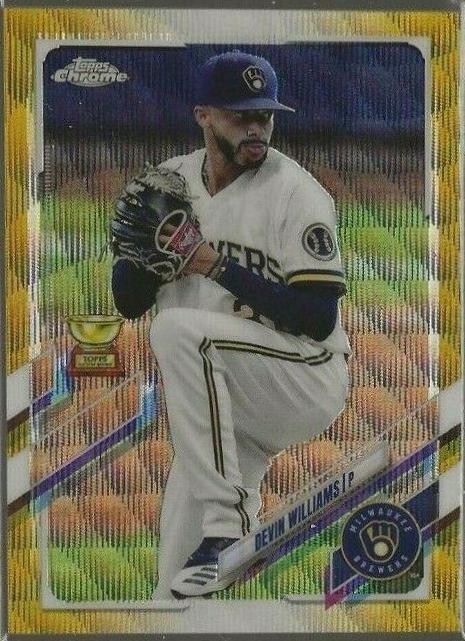 Devin Williams [Gold Wave Refractor] #98