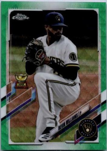 Devin Williams [Green Wave Refractor] #98