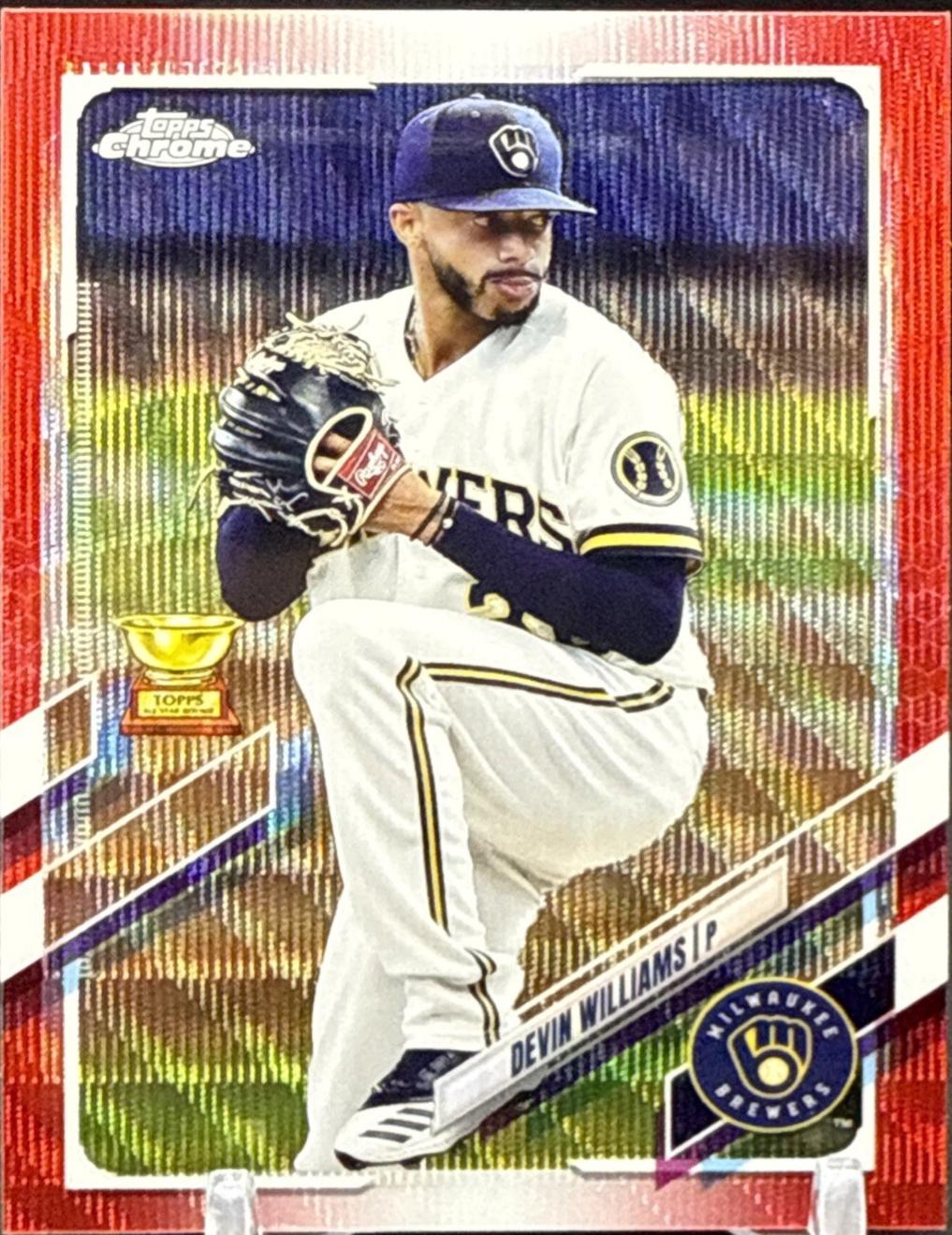 Devin Williams [Red Wave Refractor] #98