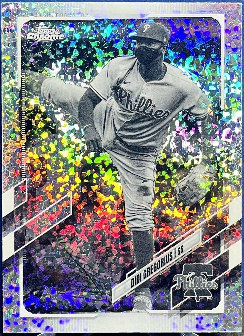 Didi Gregorius [Black & White Mini Diamond Refractor] #181