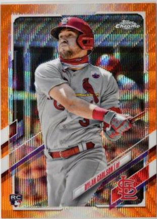 Dylan Carlson [Orange Wave Refractor] #140