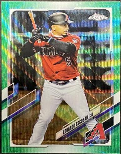 Eduardo Escobar [Green Wave Refractor] #73