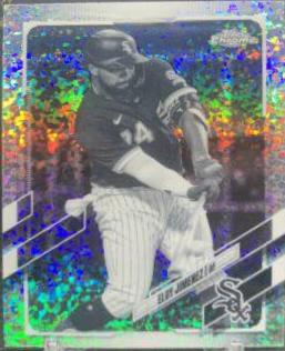 Eloy Jimenez [Black & White Mini Diamond Refractor] #89