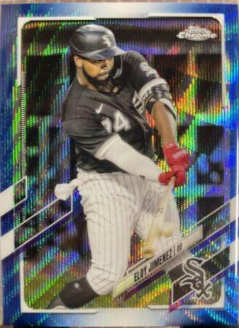 Eloy Jimenez [Blue Wave Refractor] #89