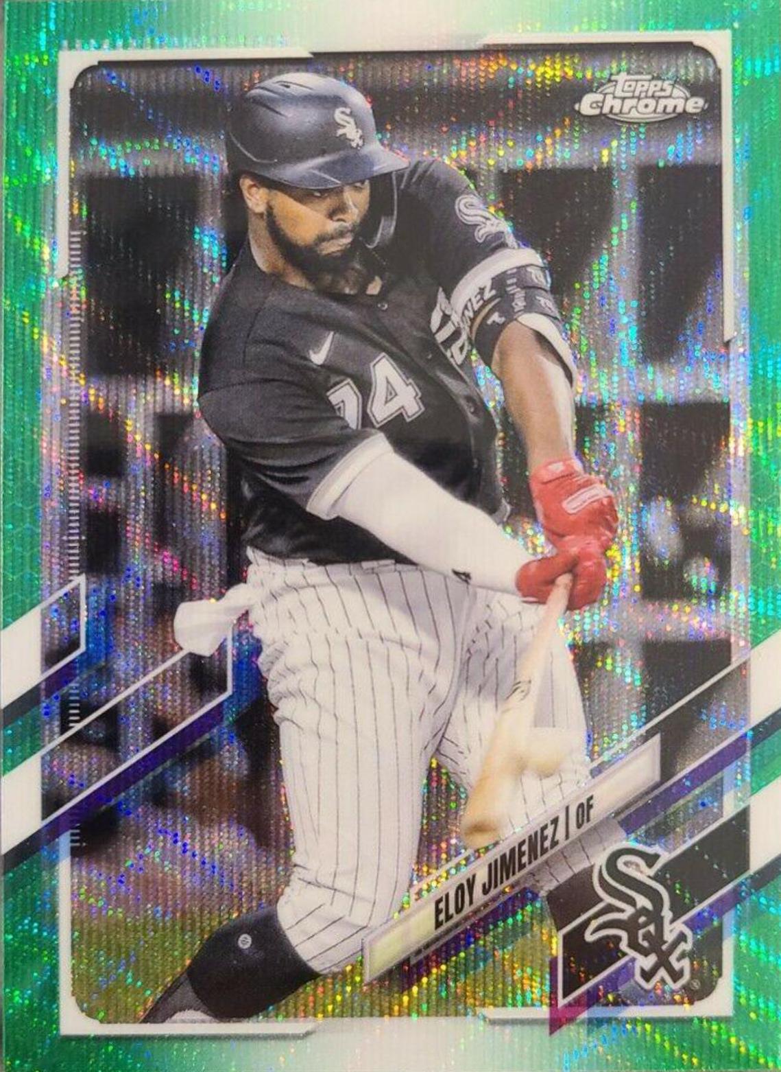 Eloy Jimenez [Green Wave Refractor] #89
