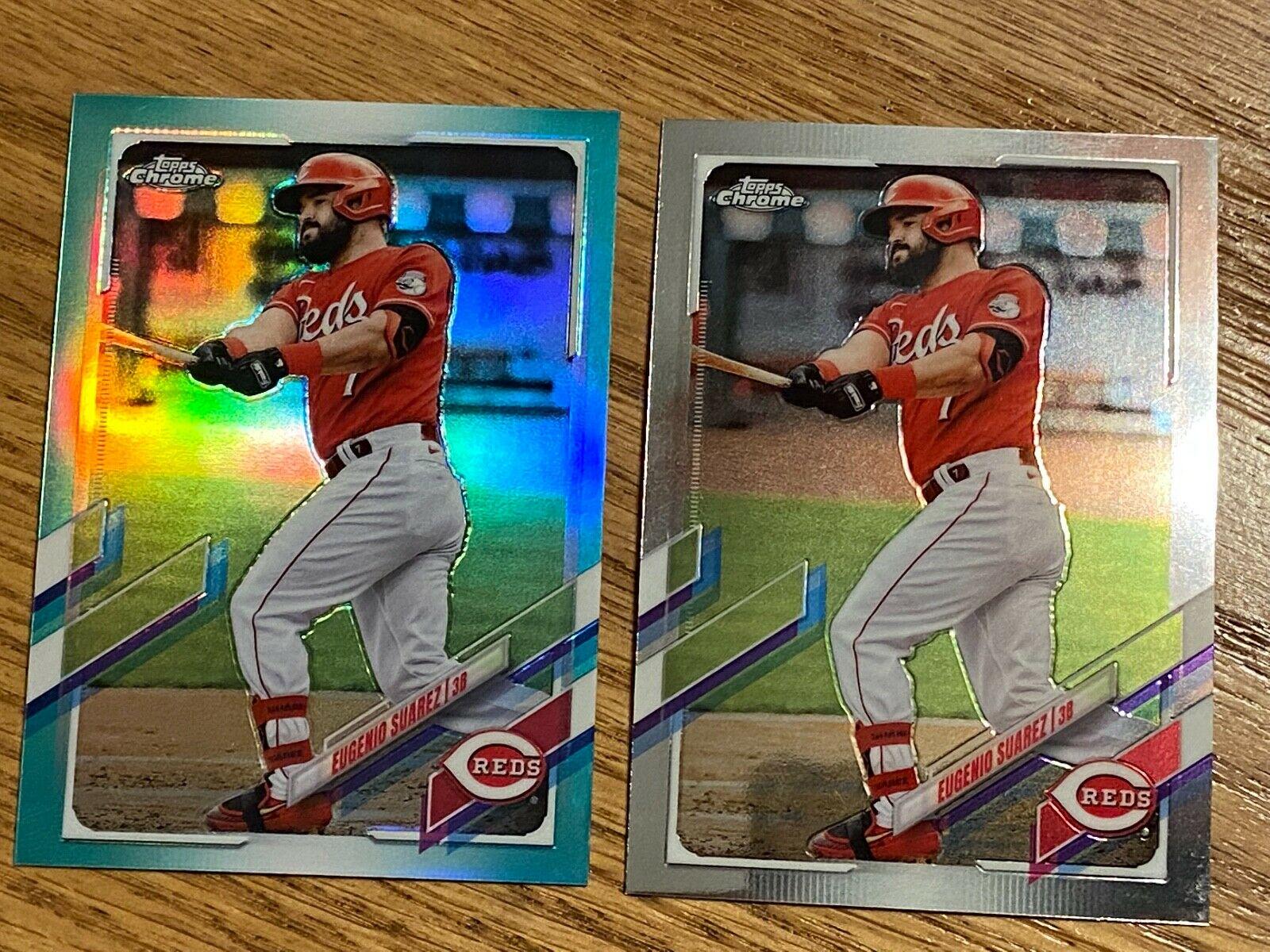 Eugenio Suarez [Aqua Refractor] #145