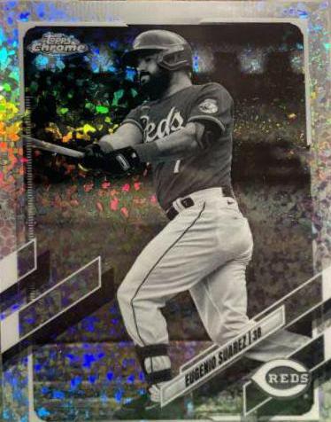 Eugenio Suarez [Black & White Mini Diamond Refractor] #145