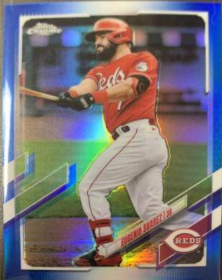 Eugenio Suarez [Blue Refractor] #145
