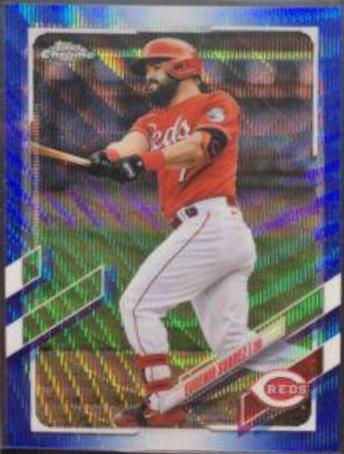 Eugenio Suarez [Blue Wave Refractor] #145