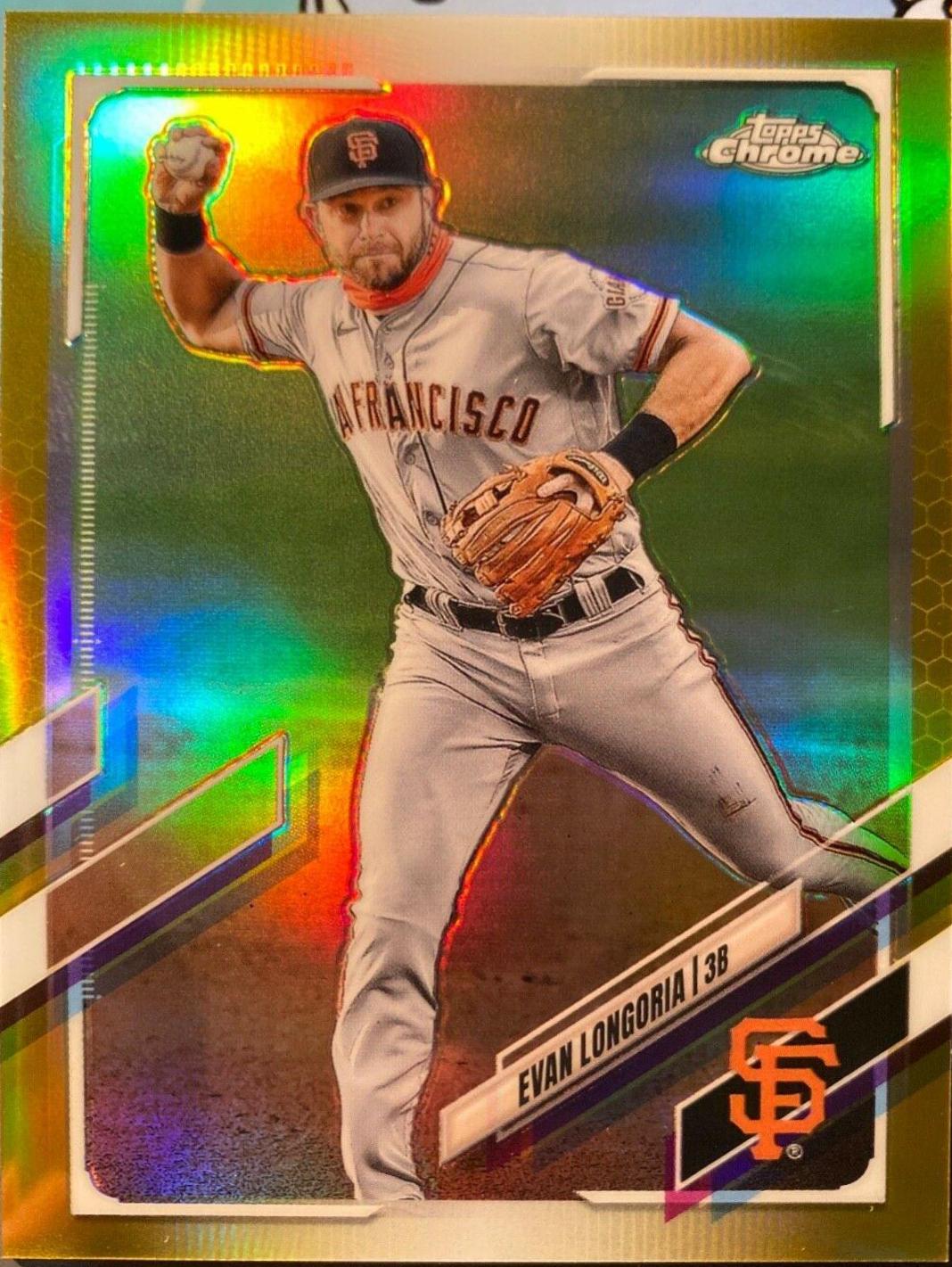 Evan Longoria [Gold Refractor] #125