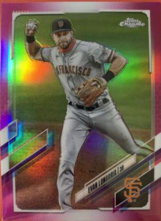 Evan Longoria [Pink Refractor] #125