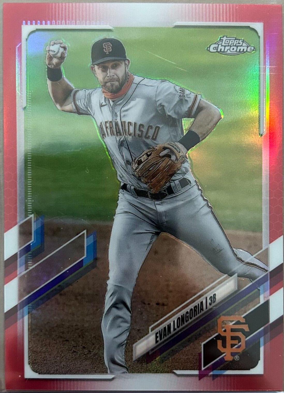 Evan Longoria [Red Refractor] #125