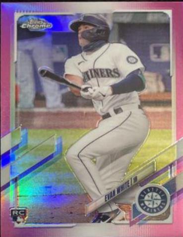 Evan White [Pink Refractor] #61