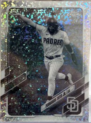 Fernando Tatis Jr. [Black & White Mini Diamond Refractor] #1