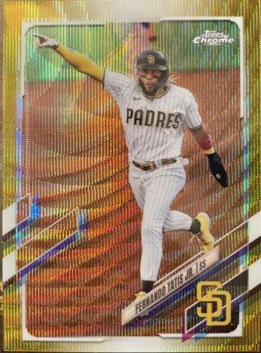 Fernando Tatis Jr. [Gold Wave Refractor] #1