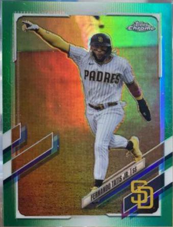 Fernando Tatis Jr. [Green Refractor] #1