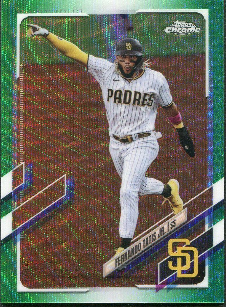 Fernando Tatis Jr. [Green Wave Refractor] #1