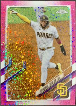 Fernando Tatis Jr. [Magenta Speckle Refractor] #1