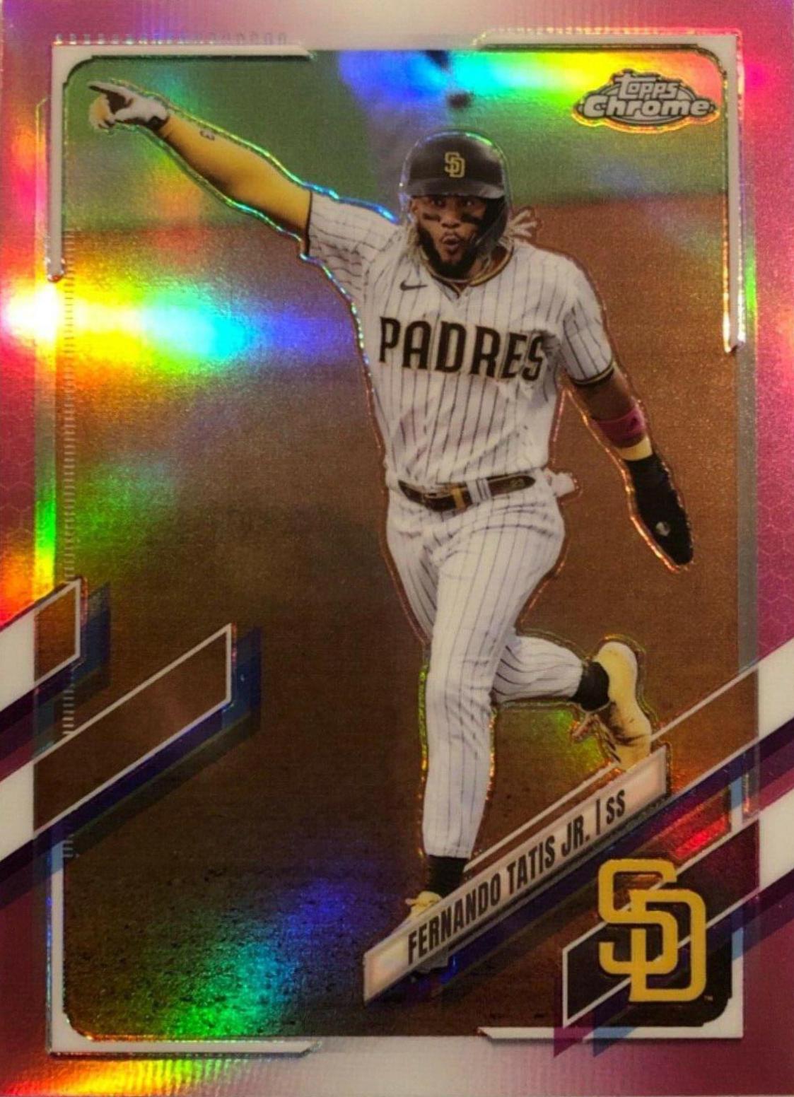 Fernando Tatis Jr. [Pink Refractor] #1