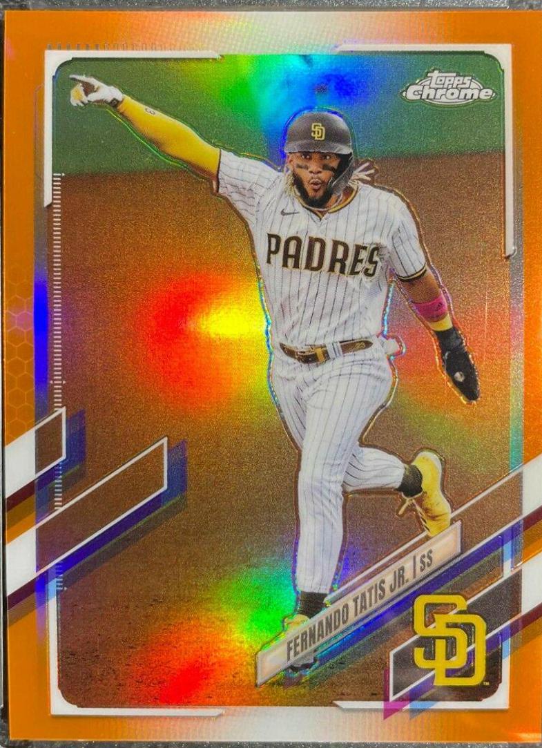 Fernando Tatis Jr. [SP Orange Refractor] #1