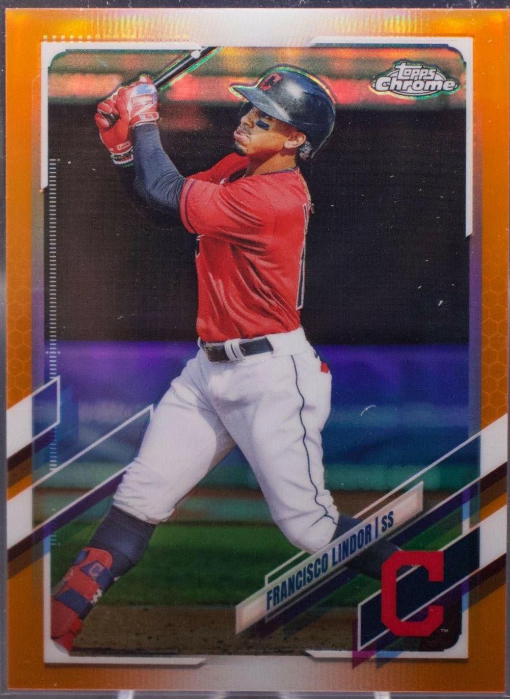 Francisco Lindor [Orange Refractor] #16