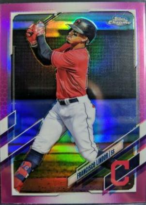 Francisco Lindor [Pink Refractor] #16