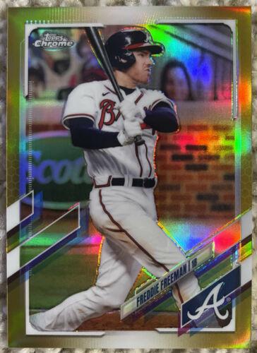 Freddie Freeman [Gold Refractor] #138