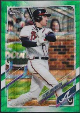 Freddie Freeman [Green Wave Refractor] #138