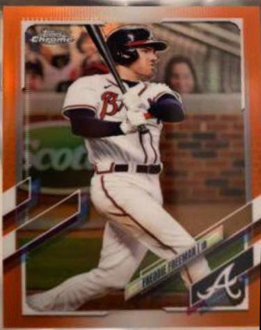 Freddie Freeman [Orange Refractor] #138