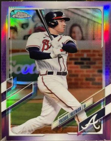 Freddie Freeman [Purple Refractor] #138