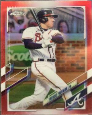 Freddie Freeman [Red Refractor] #138