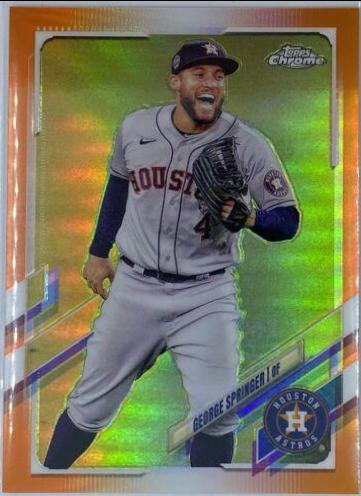 George Springer [Orange Refractor] #53