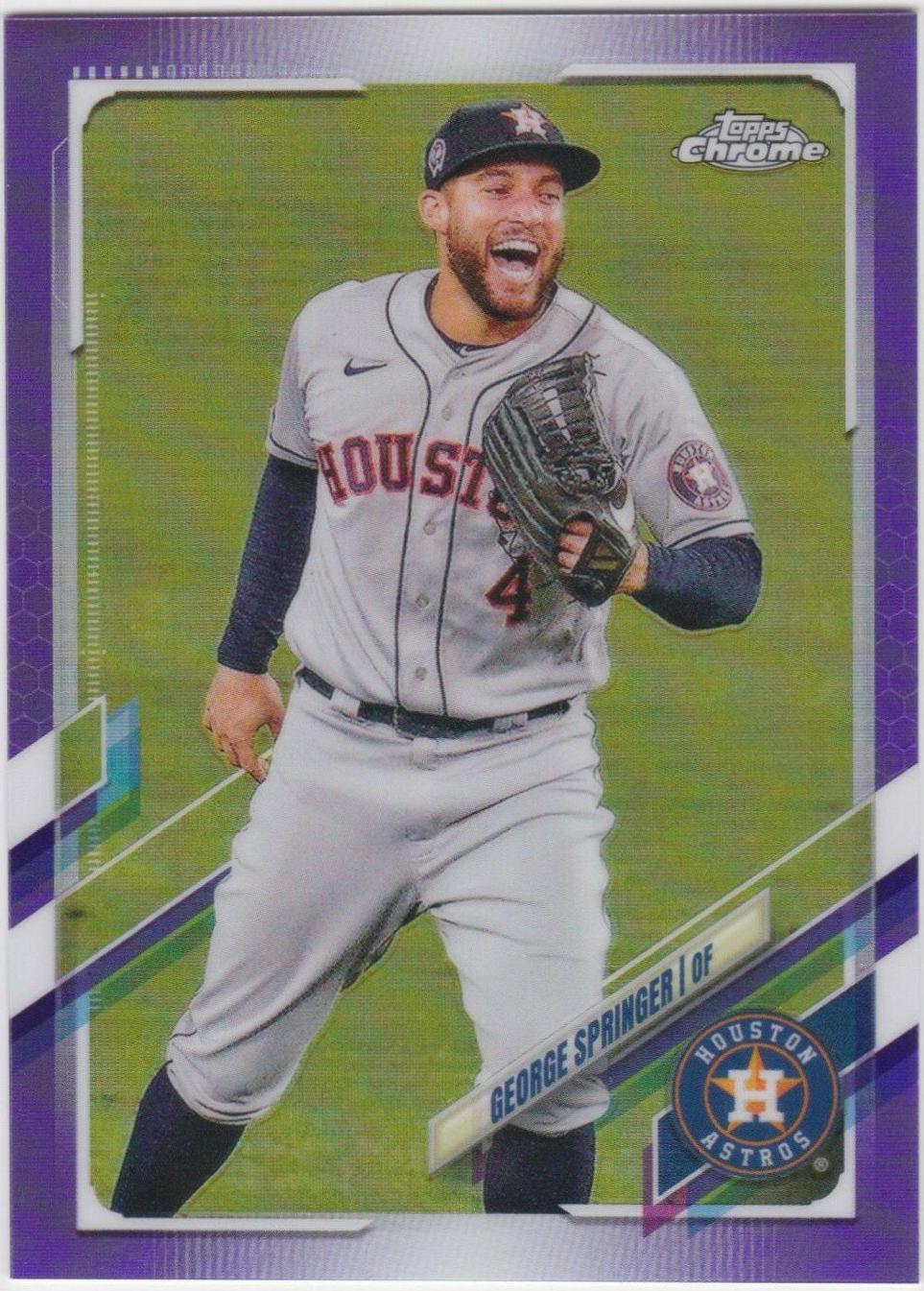 George Springer [Purple Refractor] #53