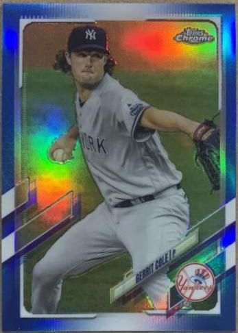 Gerrit Cole [Blue Refractor] #80