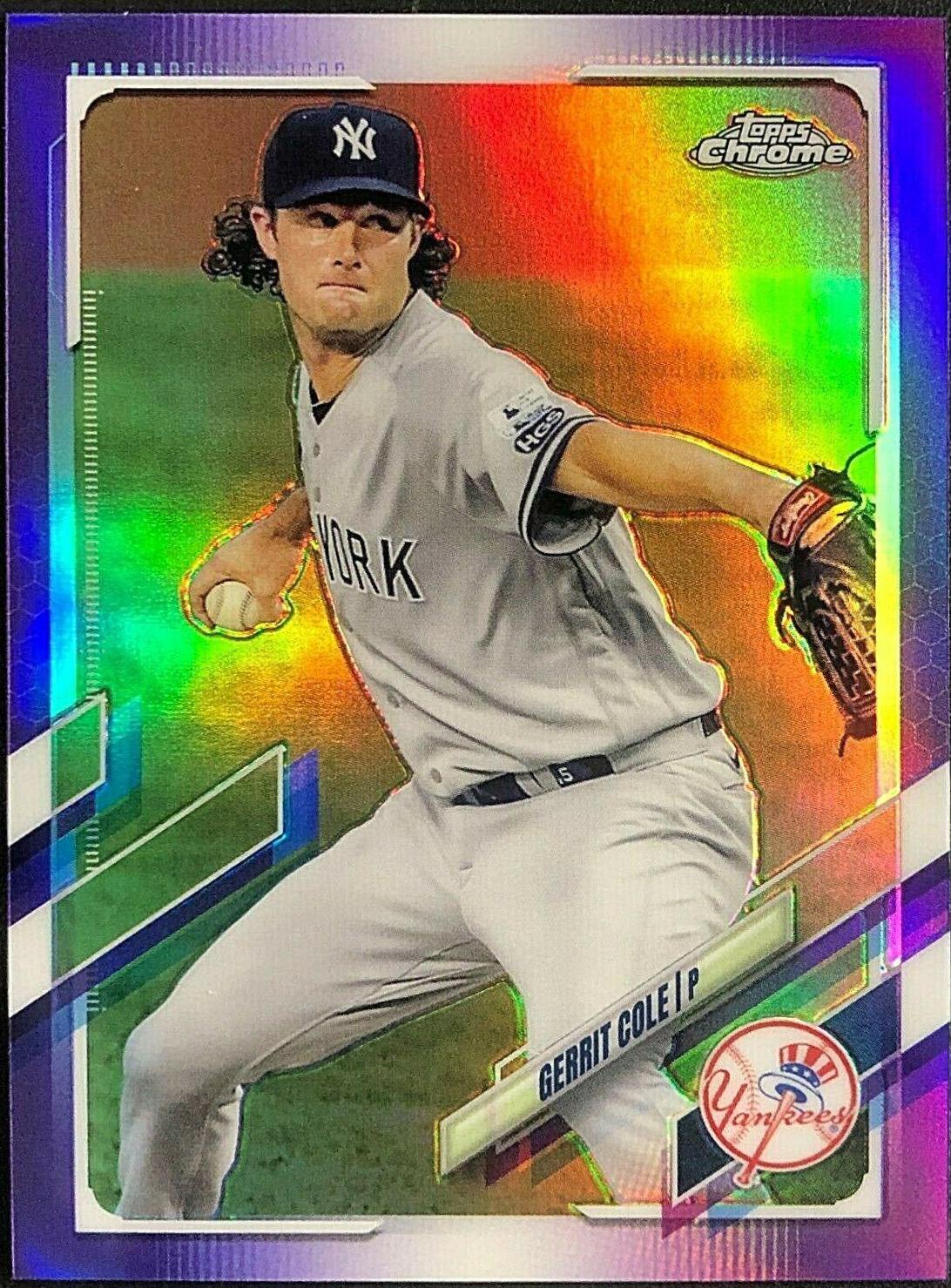 Gerrit Cole [Purple Refractor] #80