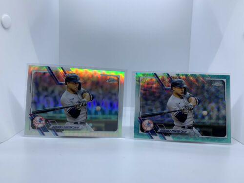Giancarlo Stanton [Aqua Wave Refractor] #54