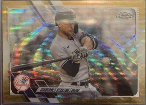 Giancarlo Stanton [Gold Wave Refractor] #54
