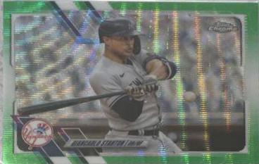 Giancarlo Stanton [Green Wave Refractor] #54