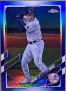 Gio Urshela [Blue Refractor] #220