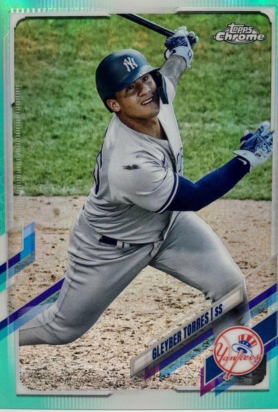 Gleyber Torres [Aqua Refractor] #137